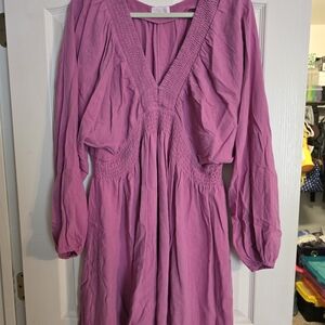 Pink Lily Women's Dress in Vibrant Pink